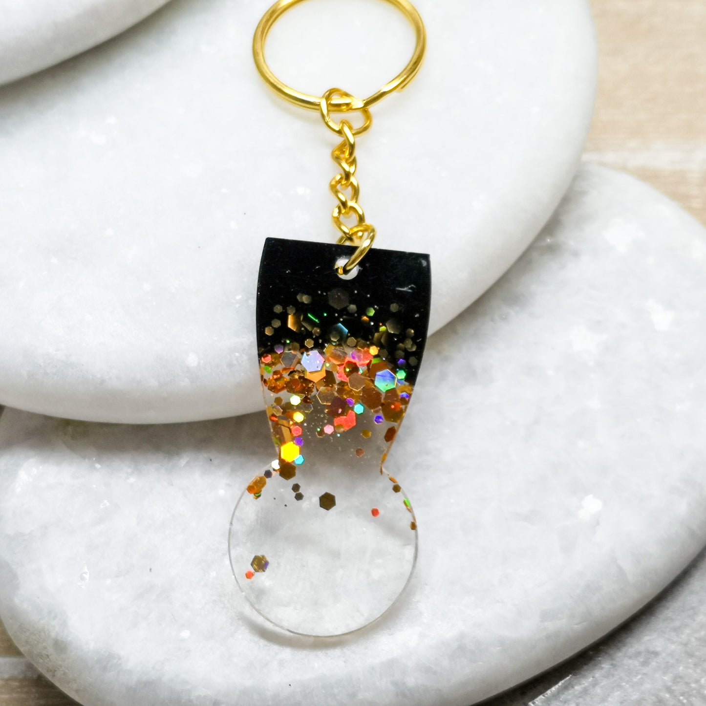 EINKAUFSWANGENLÖSER Schwarz und Gold