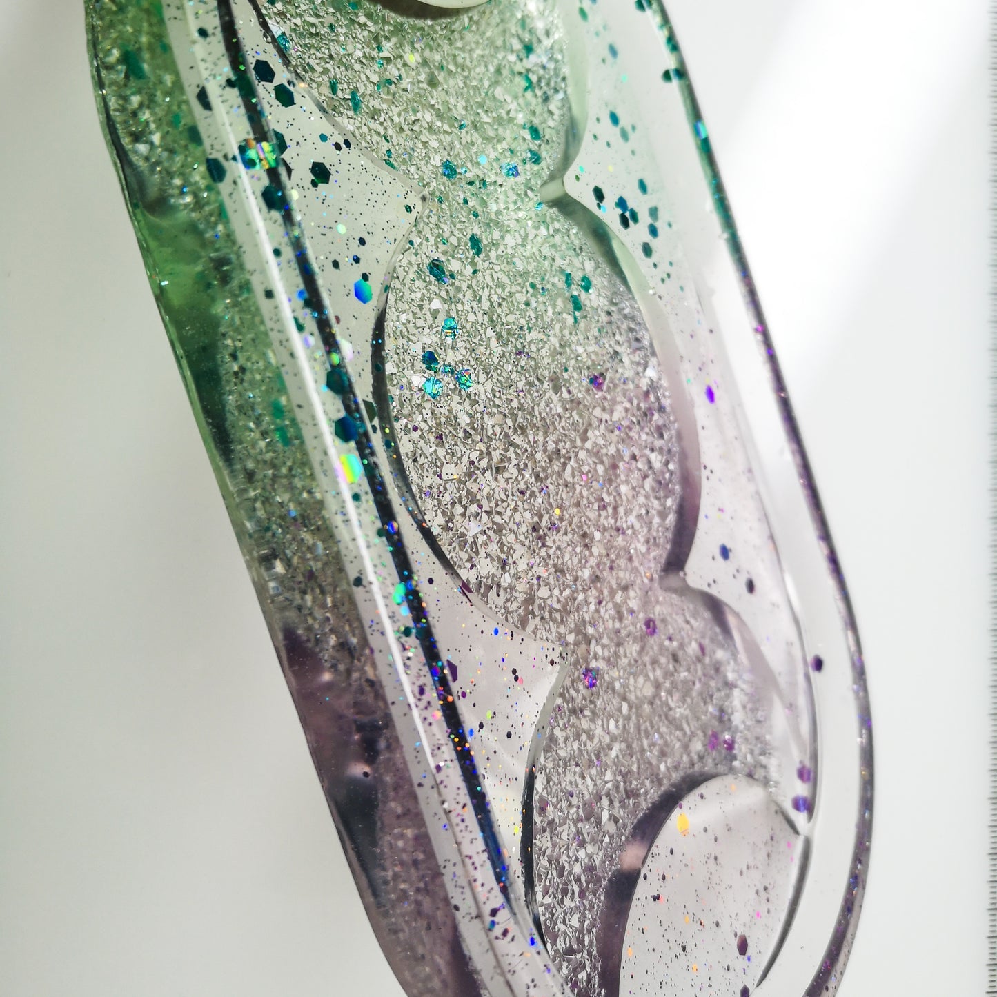 Druzy SCHMUCKSCHALE Mond