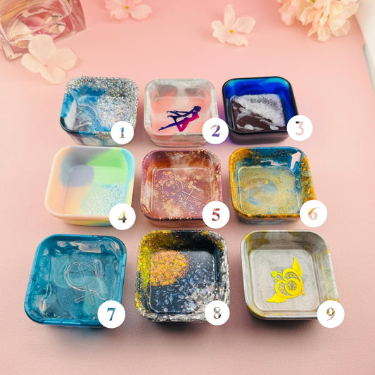Resin Schmuckschale handmade | kleine Ablageschale für Ringe & Schmuck | Deko Schale modern | Geschenkidee | Ringschale